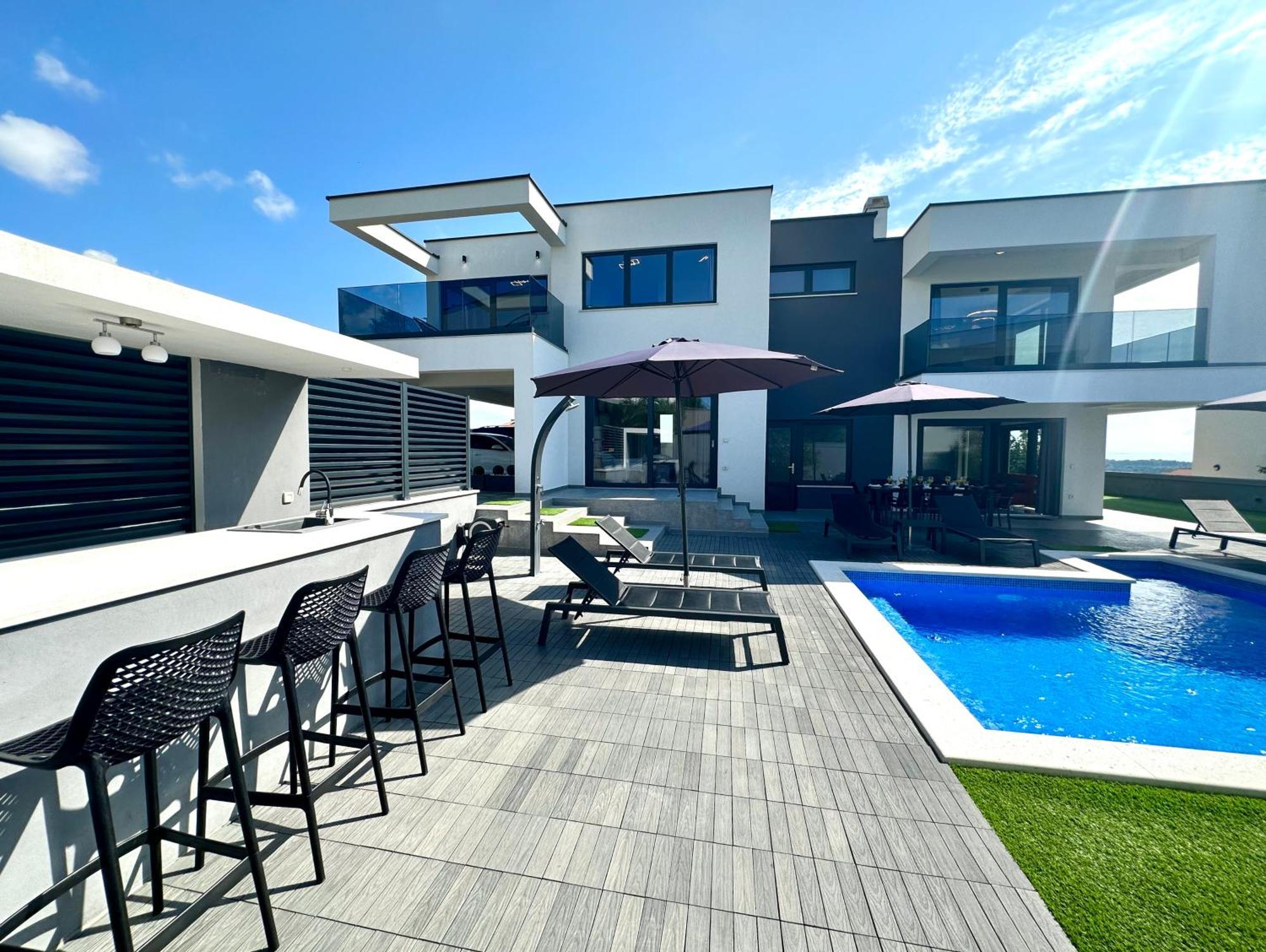 Fantasy Daydream Mansion Villa Novalja Kültér fotó